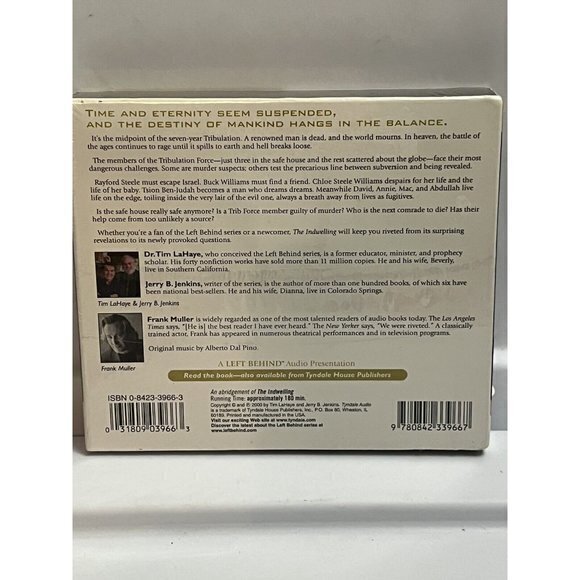 The Indwelling The‎ Beast Takes Possession Jerry B. Jenkins Audiobook brand new - Picture 2 of 4